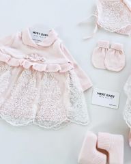 Serena Elbiseli Triko 5’li Hastane Seti