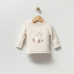 Teddy Bear Triko Kazak Kadife Elbise