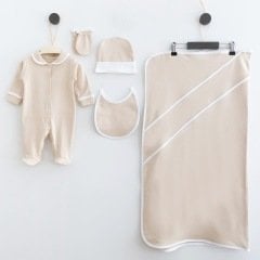 Cotton Satin 5-Piece Hospital Set