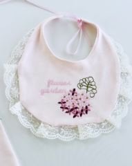 Hydrangea Flower 5-Piece Hospital Set Pink