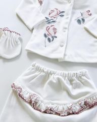 Fırfırella 5-Piece Hospital Set Ecru