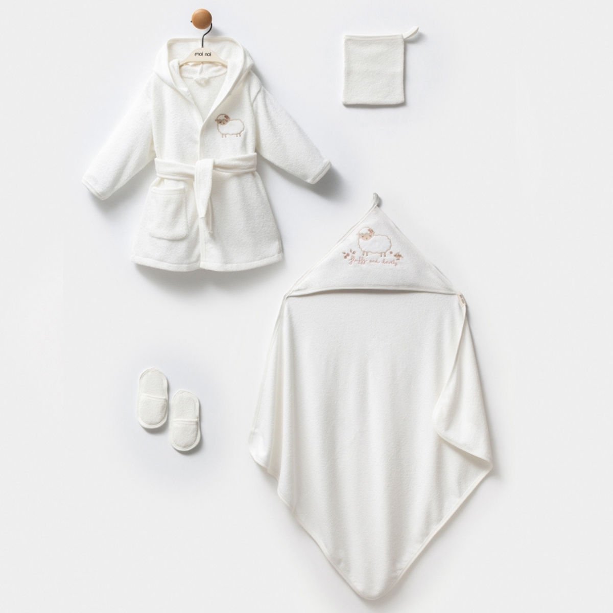 Little Sheep Bornoz Seti