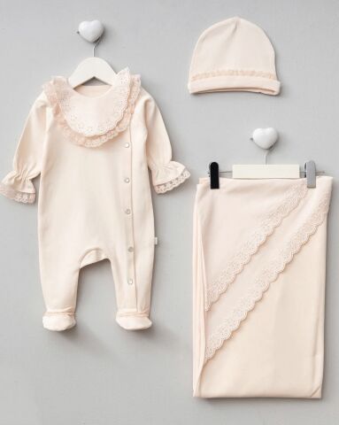 Flora 3'lü Hastane Seti Somon